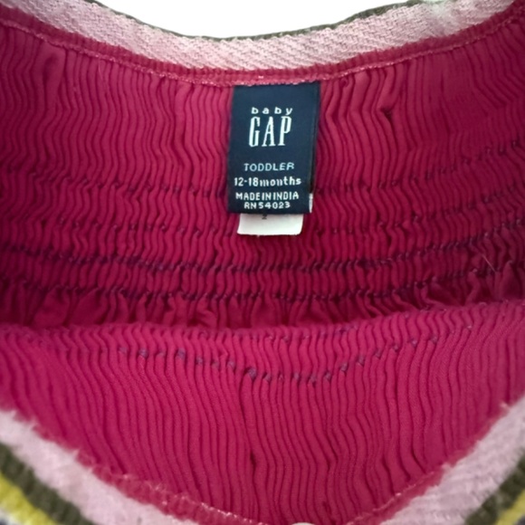 Vintage Baby GAP Smocked Skirt Purple Pink 12-18 Months Girls - Picture 6 of 7